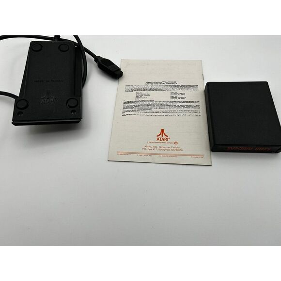Star Raiders Touch Pad Atari 2600 Authentic‎ Lot Manual Game Cart Only - Picture 5 of 5